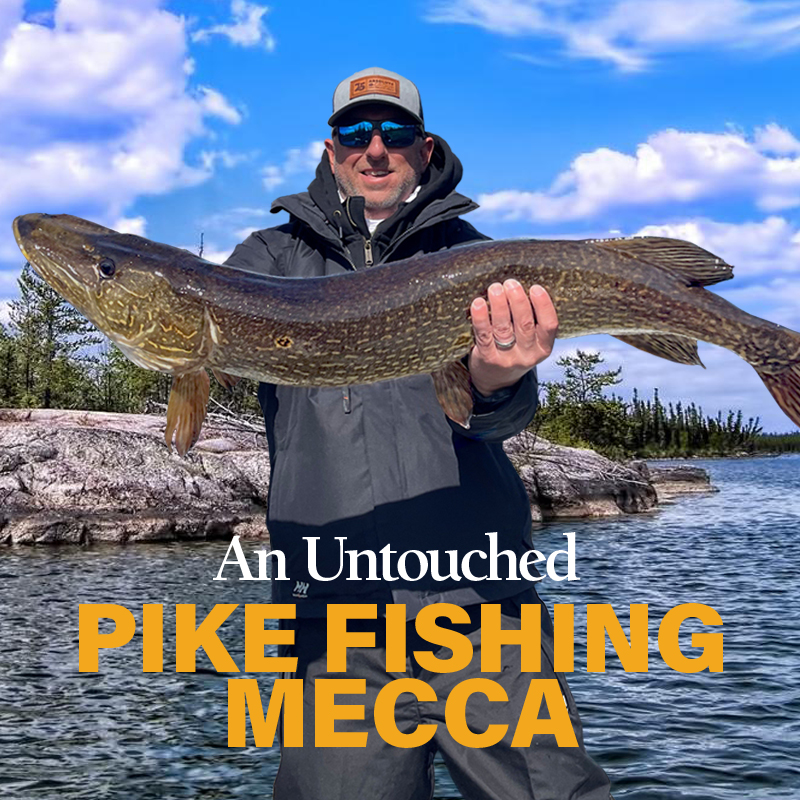 An Untouched Pike Fishing Mecca